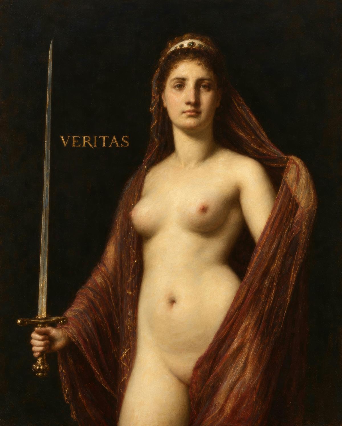 Veritas by Arnold Böcklin — archival fine-art print from Fable