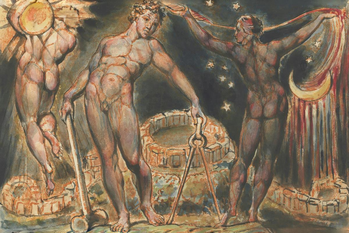 Jerusalem, plate 100 by William Blake — archival fine-art print from Fable