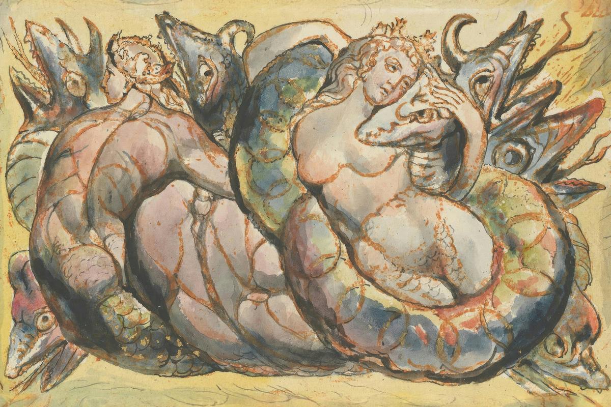 Jerusalem, plate 75 by William Blake — archival fine-art print from Fable