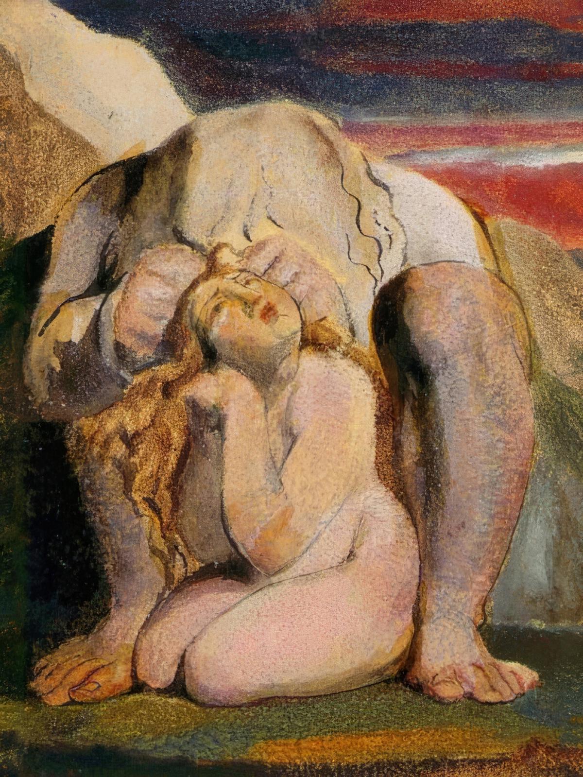 The Book of Ahania, plate 1 by William Blake — archival fine-art print from Fable