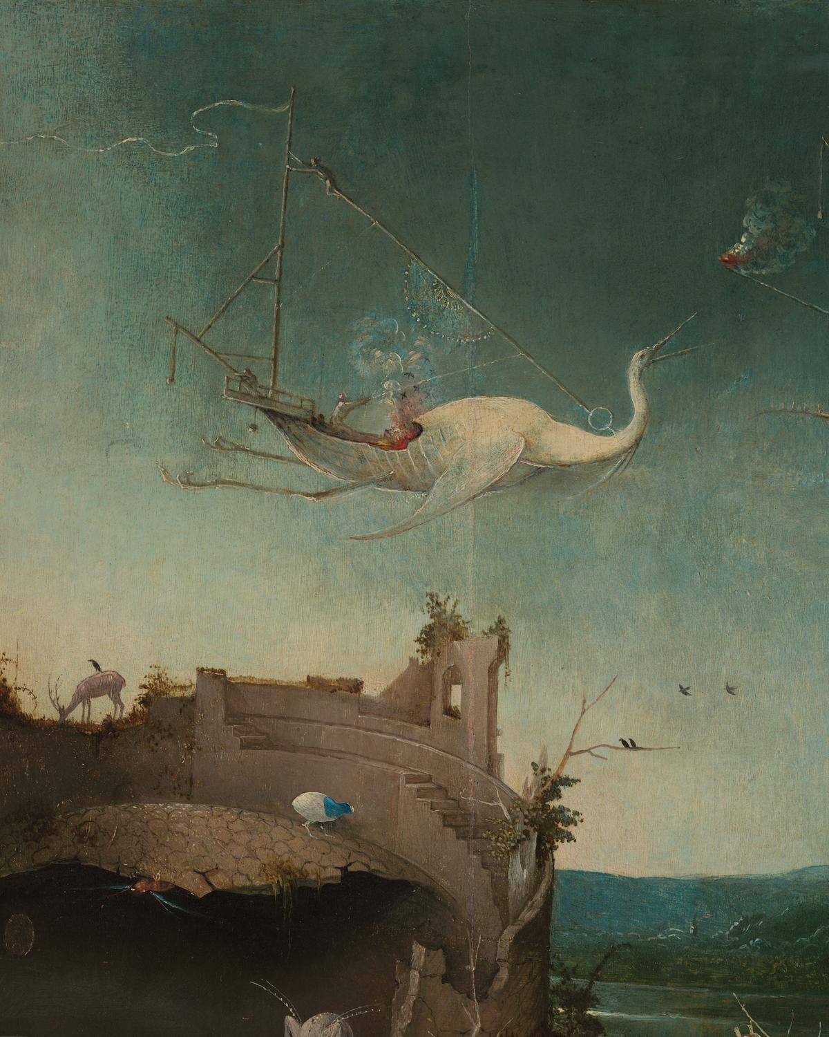 The Heron Ship by Hieronymus Bosch — archival fine-art print from Fable