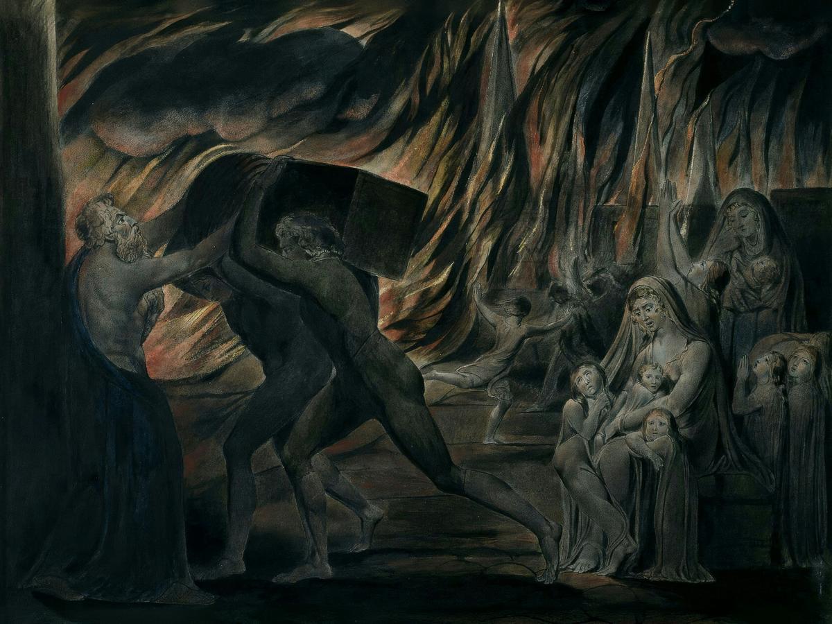 Fire by William Blake — archival fine-art print from Fable