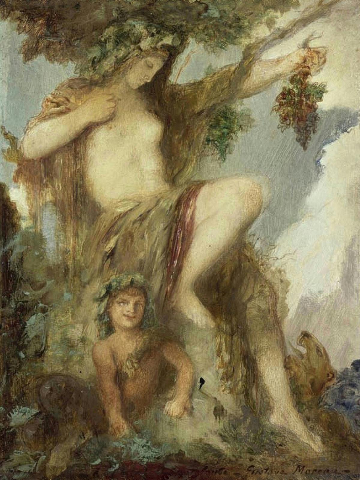 Erigone by Gustave Moreau — archival fine-art print from Fable