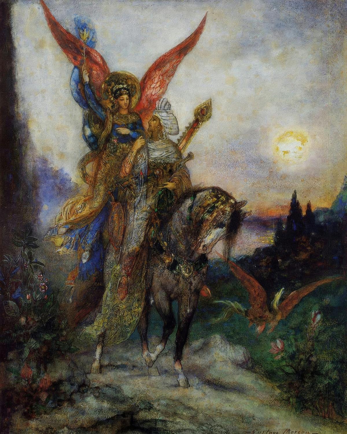 Arabian Poet (Persian) by Gustave Moreau — archival fine-art print from Fable