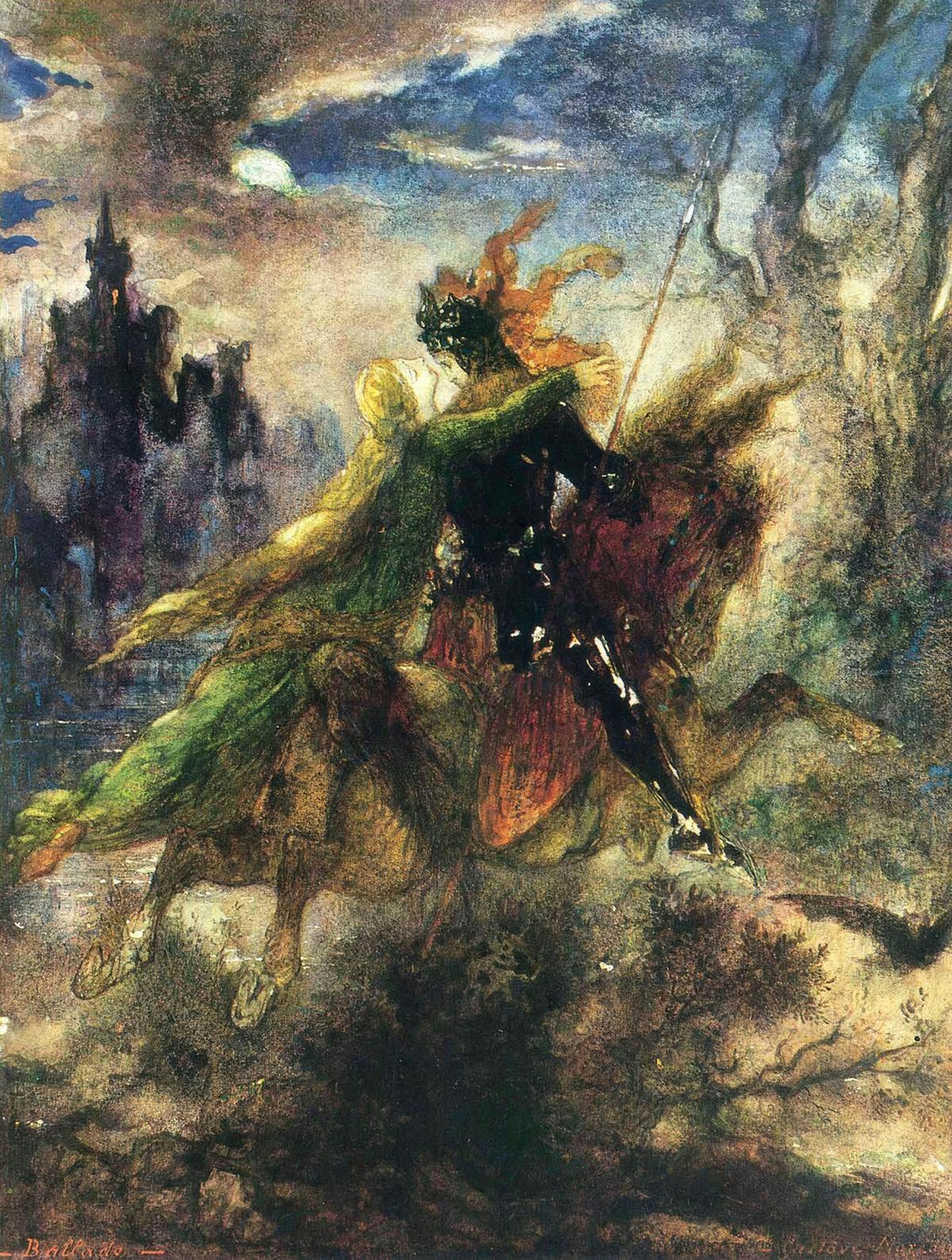 The Ballad by Gustave Moreau — archival fine-art print from Fable