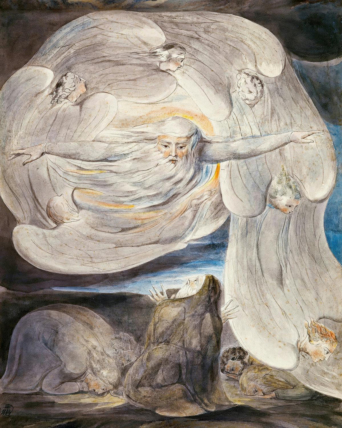 The Whirlwind Answers by William Blake — archival fine-art print from Fable