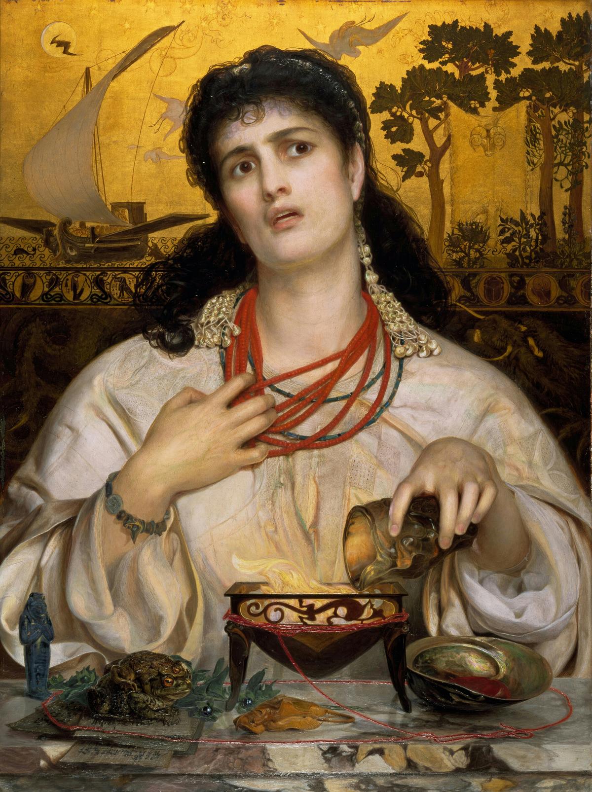 Medea by Frederick Sandys — archival fine-art print from Fable