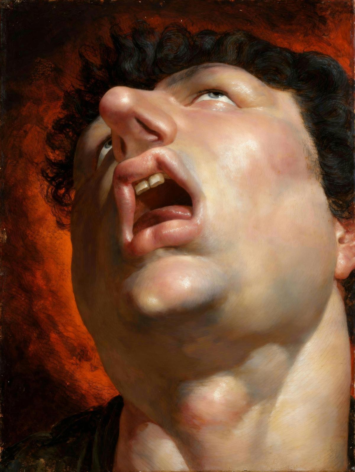 Satan, after Fuseli by William Blake, after Henry Fuseli — archival fine-art print from Fable