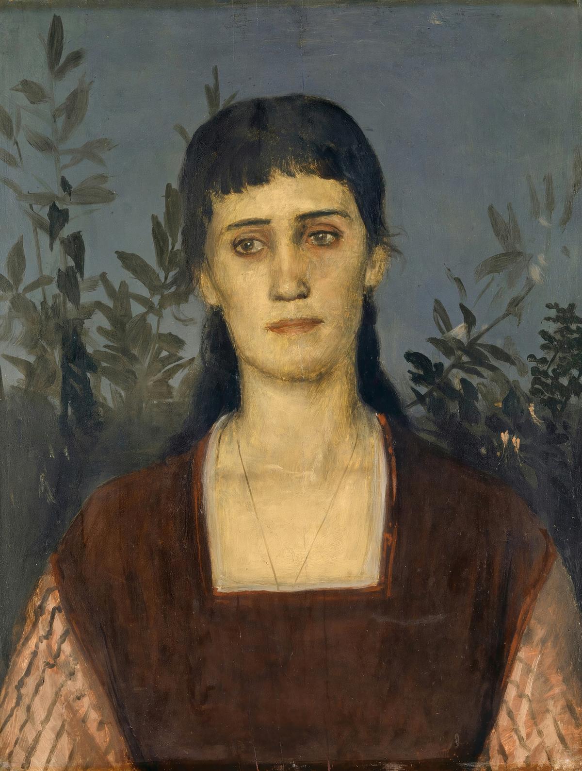 Portrait of Clara Bruckmann-Böcklin by Arnold Böcklin — archival fine-art print from Fable