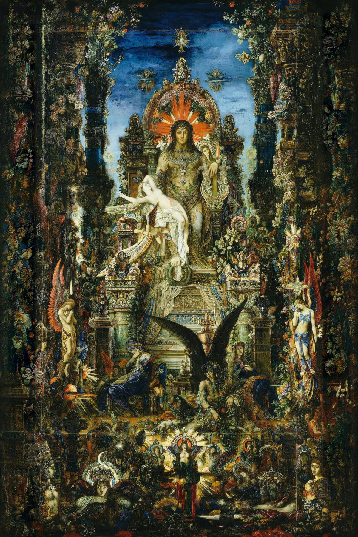 Jupiter and Semele by Gustave Moreau — archival fine-art print from Fable