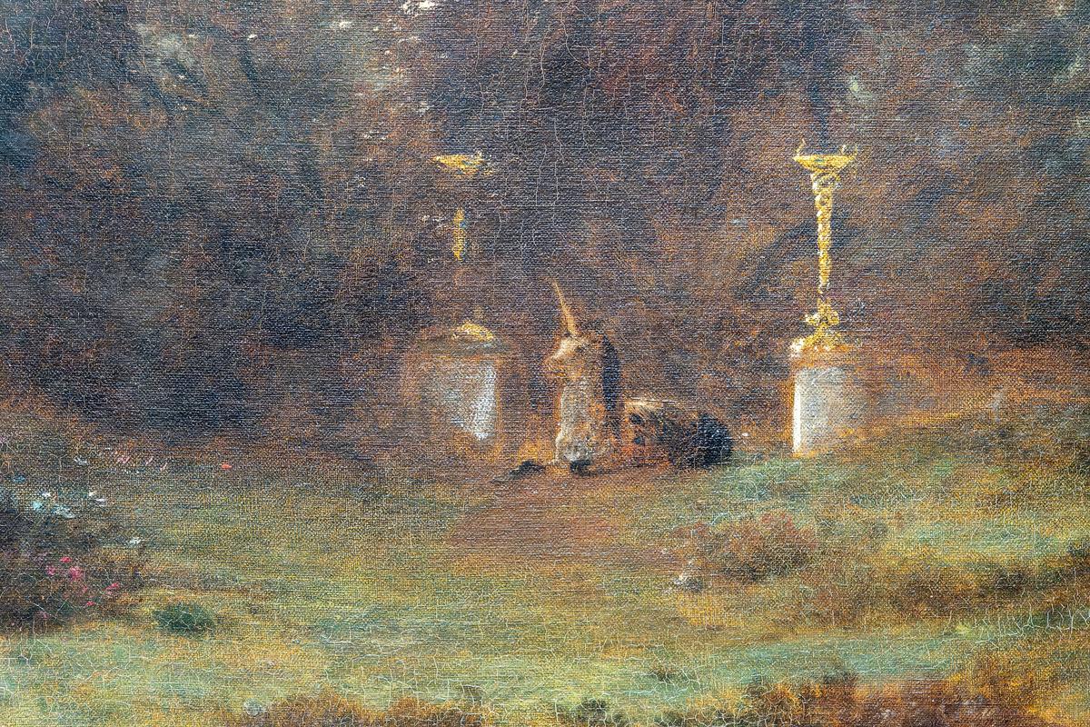 A Sacred Grove by Arnold Böcklin — archival fine-art print from Fable