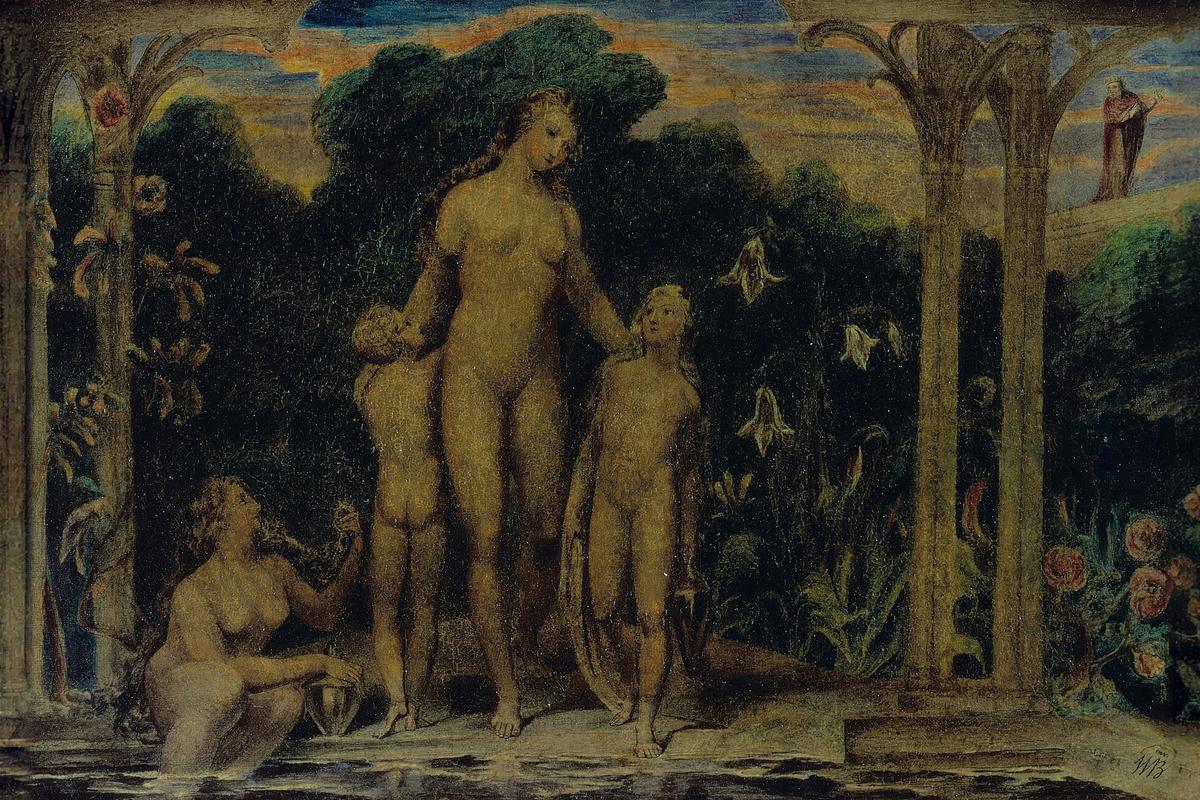 Bathsheba at the Bath by William Blake — archival fine-art print from Fable
