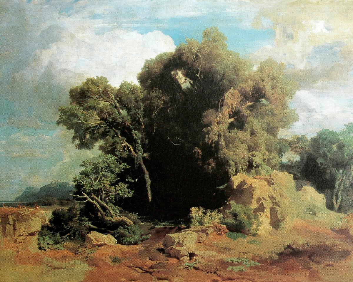 In the Pontine Marshes by Arnold Böcklin — archival fine-art print from Fable