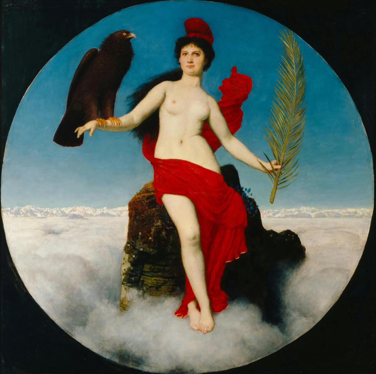 Freedom (Helvetia) by Arnold Böcklin — archival fine-art print from Fable