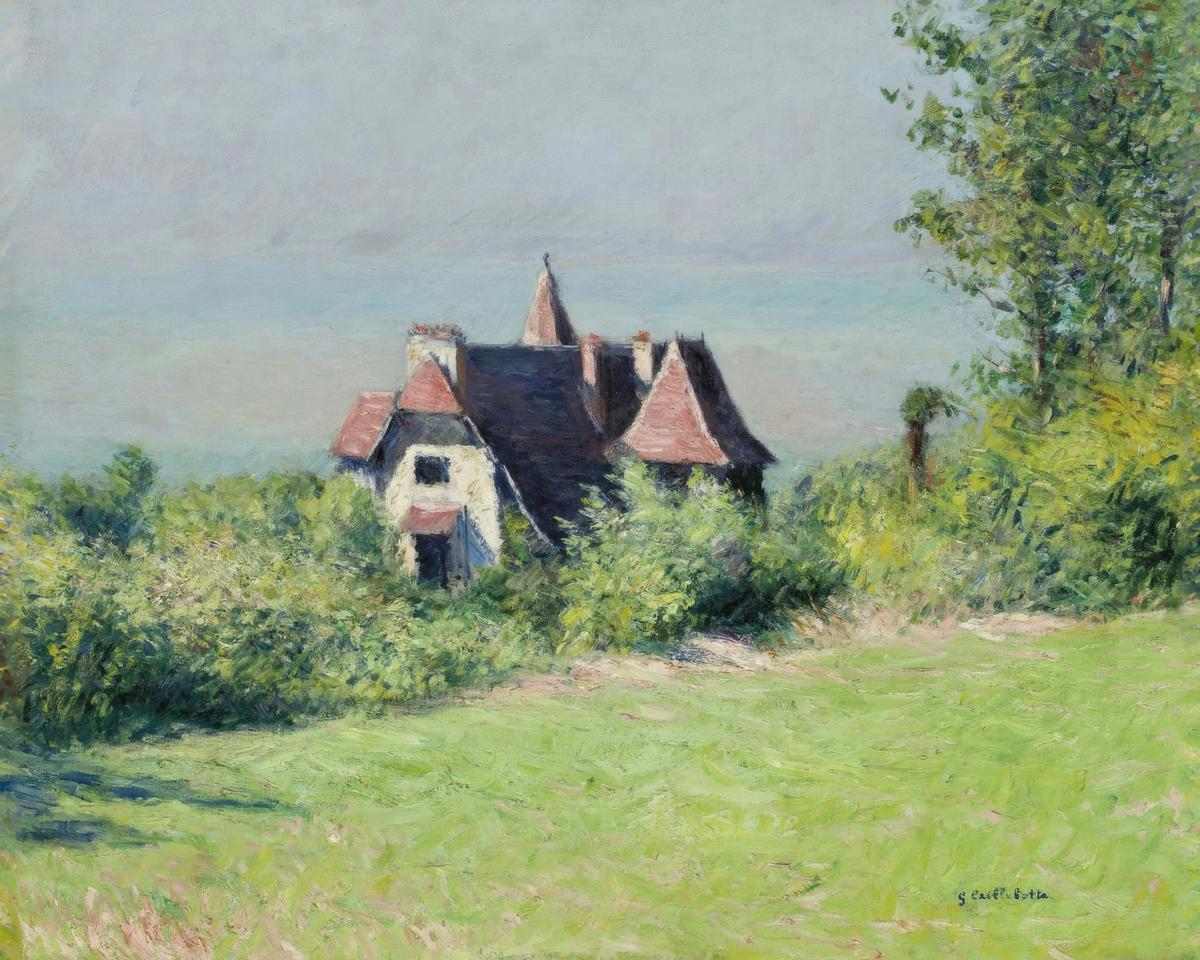 Villa at Trouville home portrait — custom painted portrait by Fable