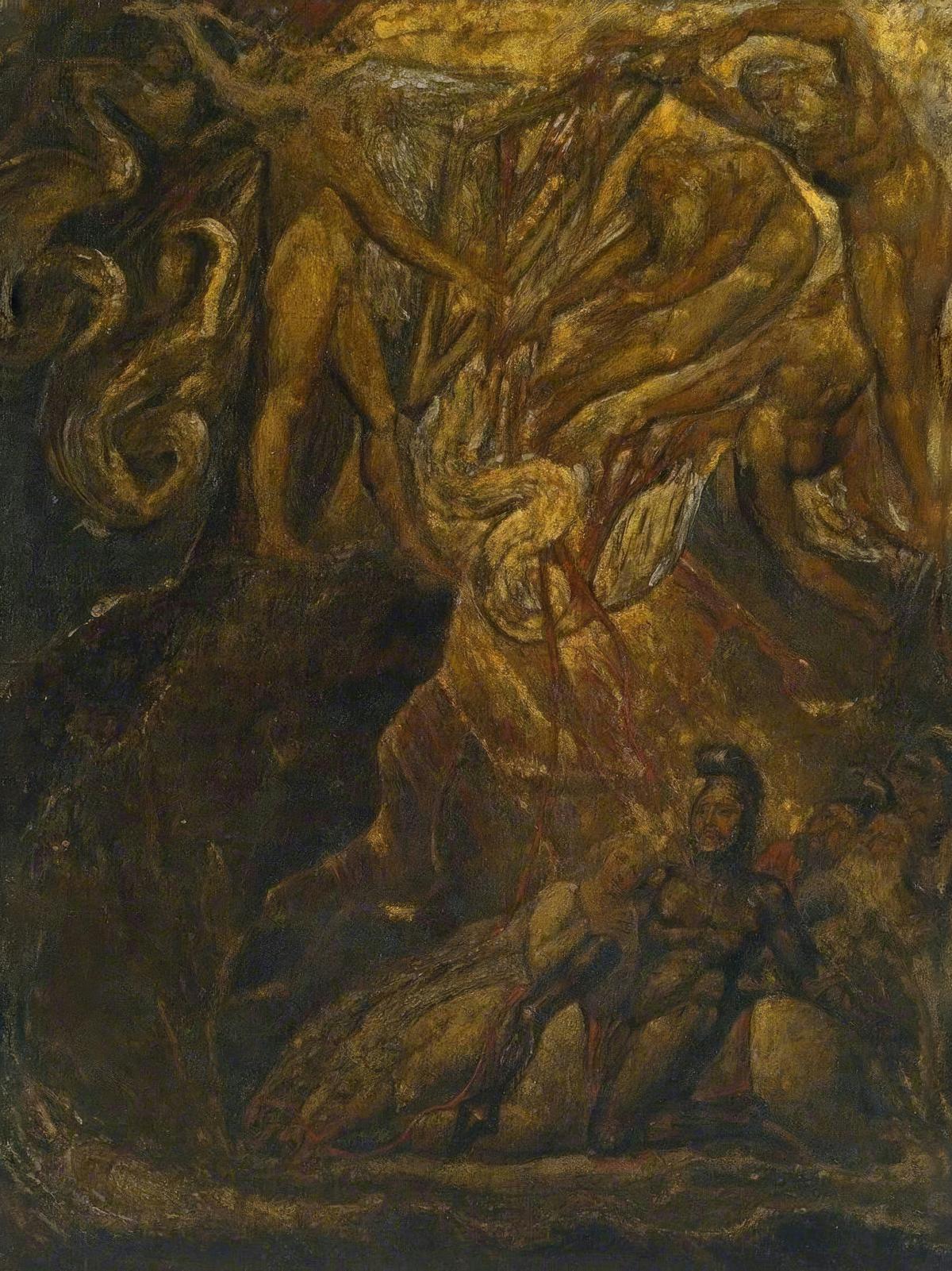 The Bard, from Gray by William Blake — archival fine-art print from Fable