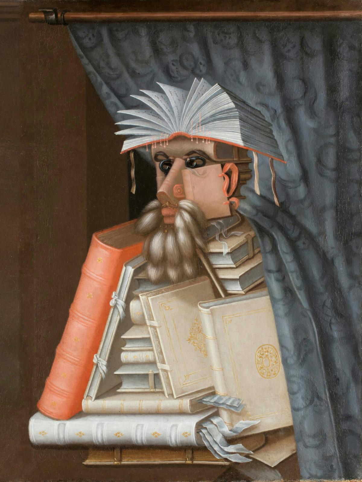 The Librarian by Giuseppe Arcimboldo — archival fine-art print from Fable