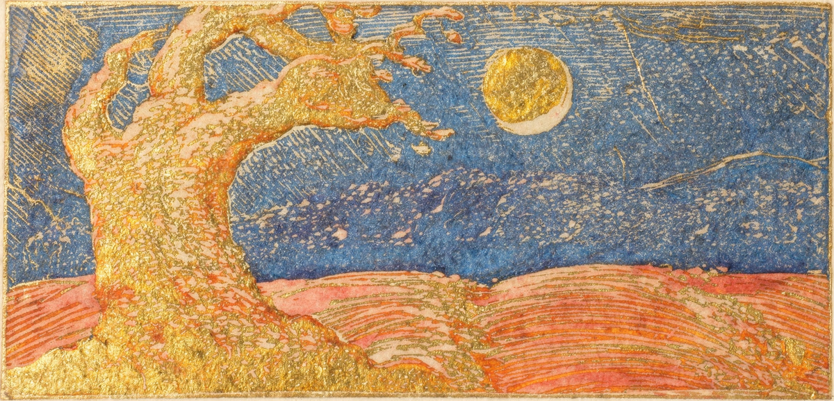 Blasted Trees and Flattened Crops by Artist: William Blake — archival fine-art print from Fable