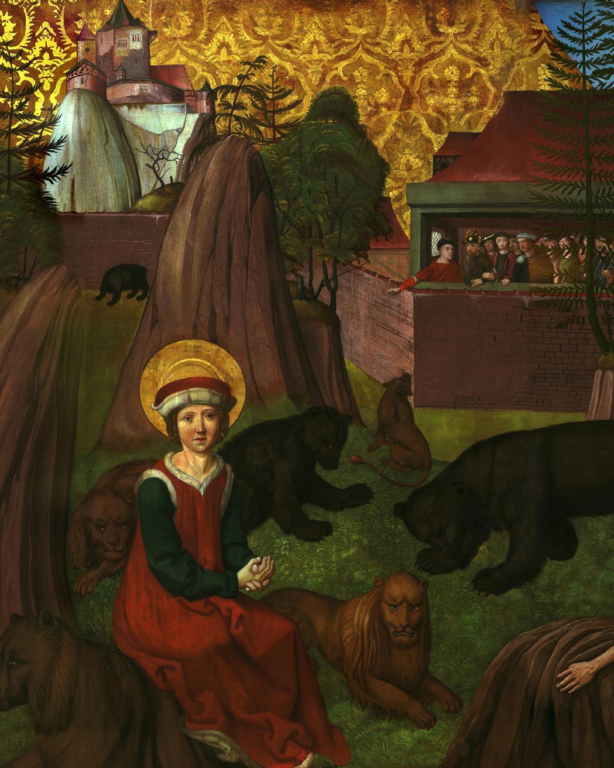The Martyrdom of St. Agapitus by Swiss Painter — archival fine-art print from Fable