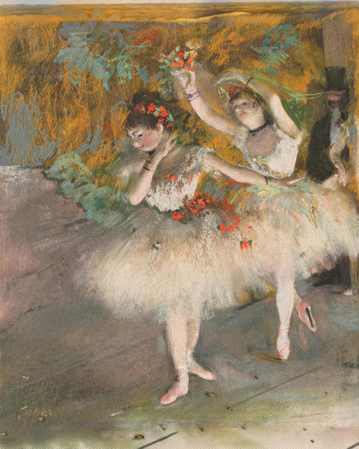 Two Dancers Entering the Stage by Hilaire-Germain-Edgar Degas — archival fine-art print from Fable