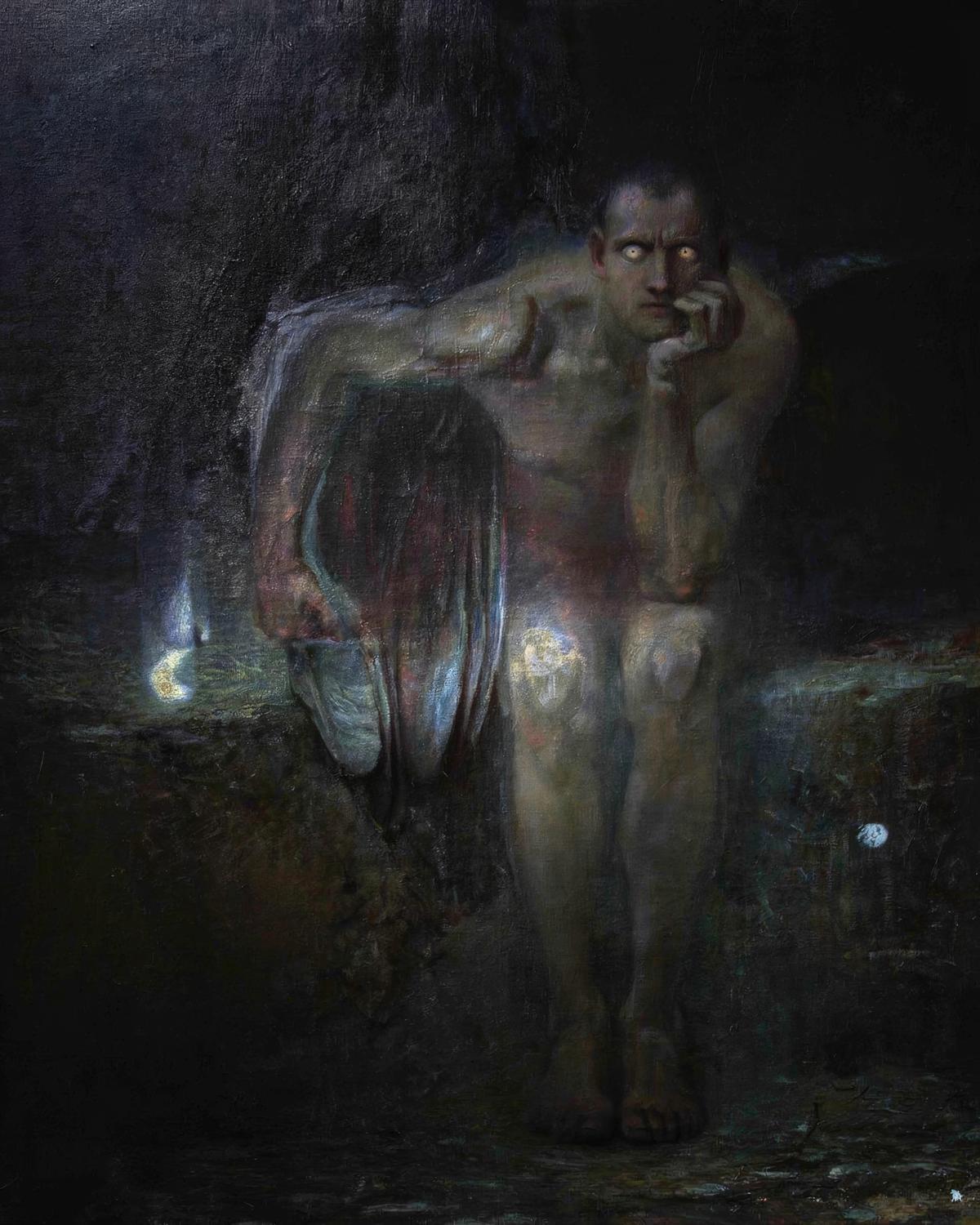 Lucifer by Franz von Stuck — archival fine-art print from Fable