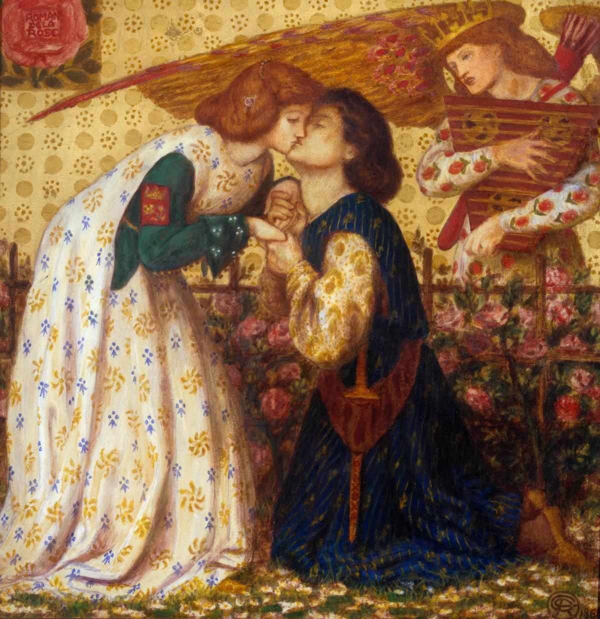 Roman de la Rose · Couples human portrait — custom painted portrait by Fable