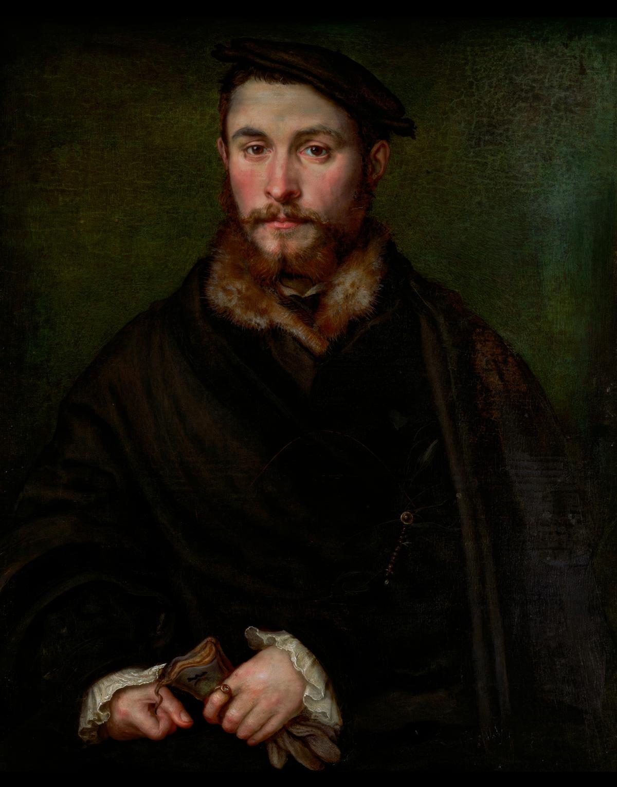 Portrait of a Man with Gloves by Corneille de Lyon — archival fine-art print from Fable
