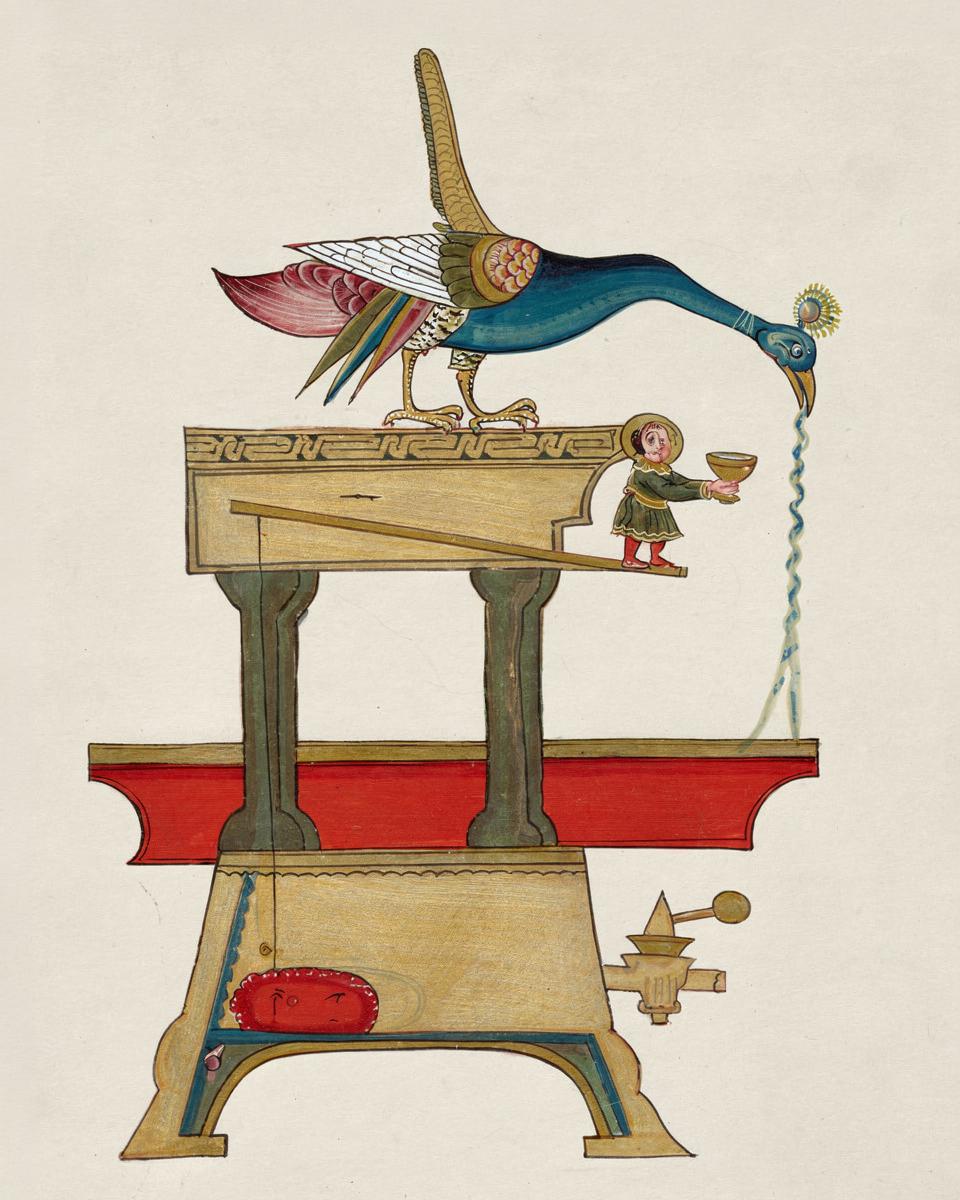 The Golden Peacock — archival fine-art print from Fable