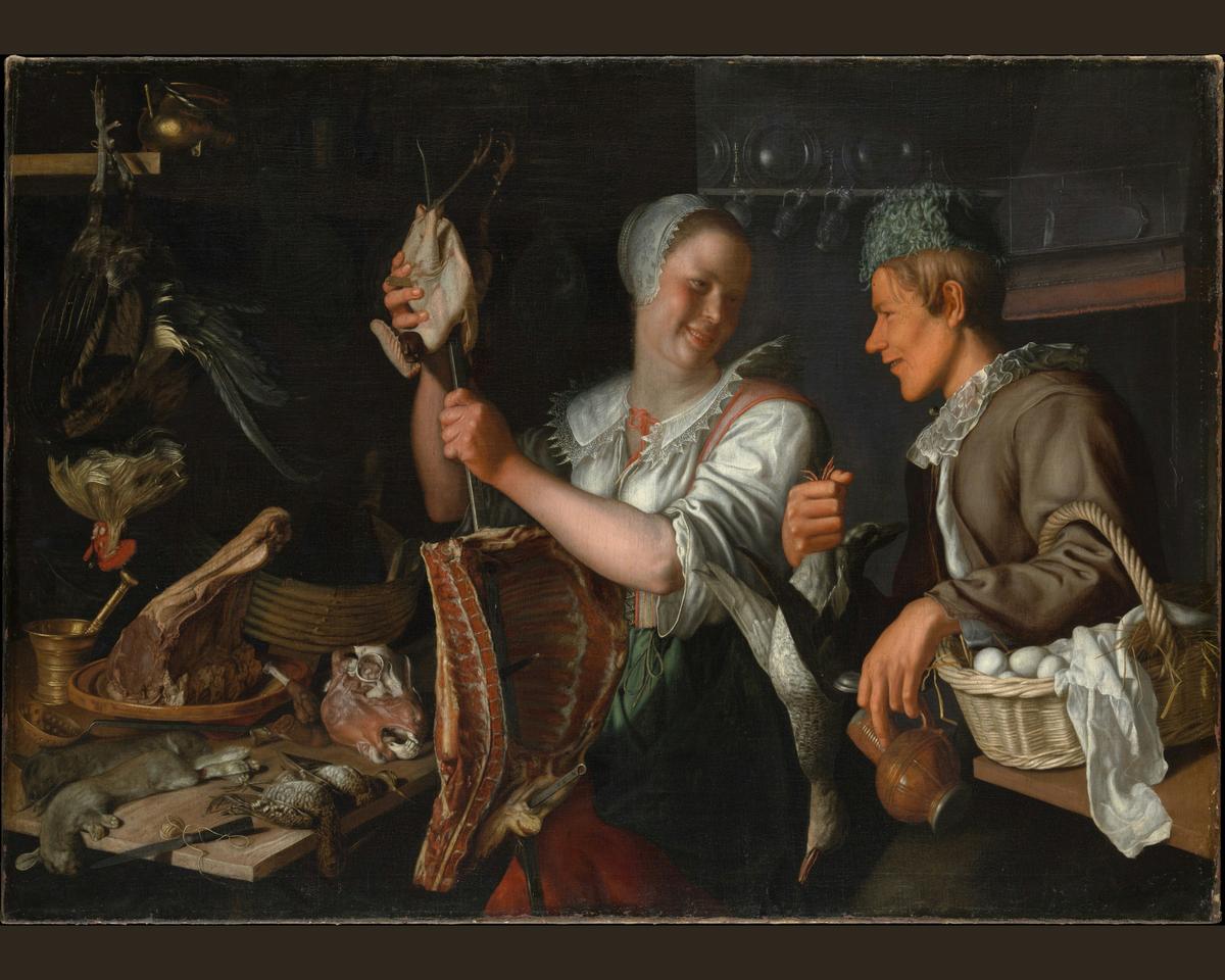 Kitchen Scene by Peter Wtewael — archival fine-art print from Fable