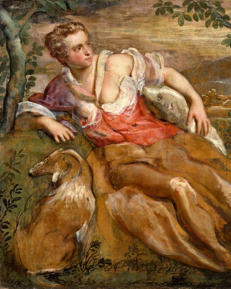 Personification of Fidelity by Domenico Tintoretto — archival fine-art print from Fable