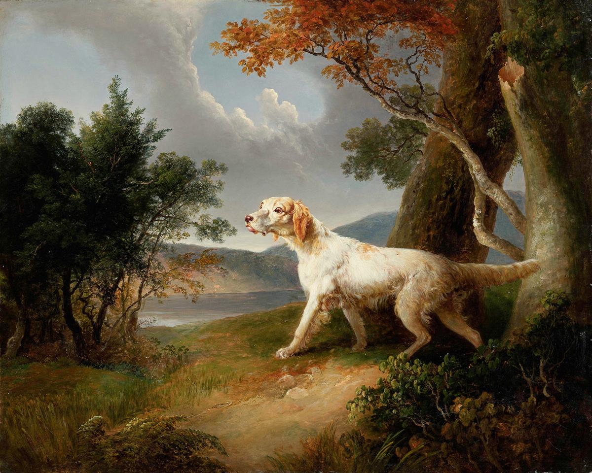 Landscape with Dog by Thomas Doughty
American, 1793–1856 — archival fine-art print from Fable
