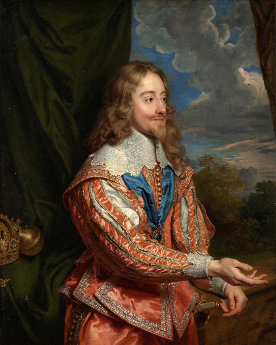 Portrait of Charles I (1600–1649) by Anthony van Dyck — archival fine-art print from Fable