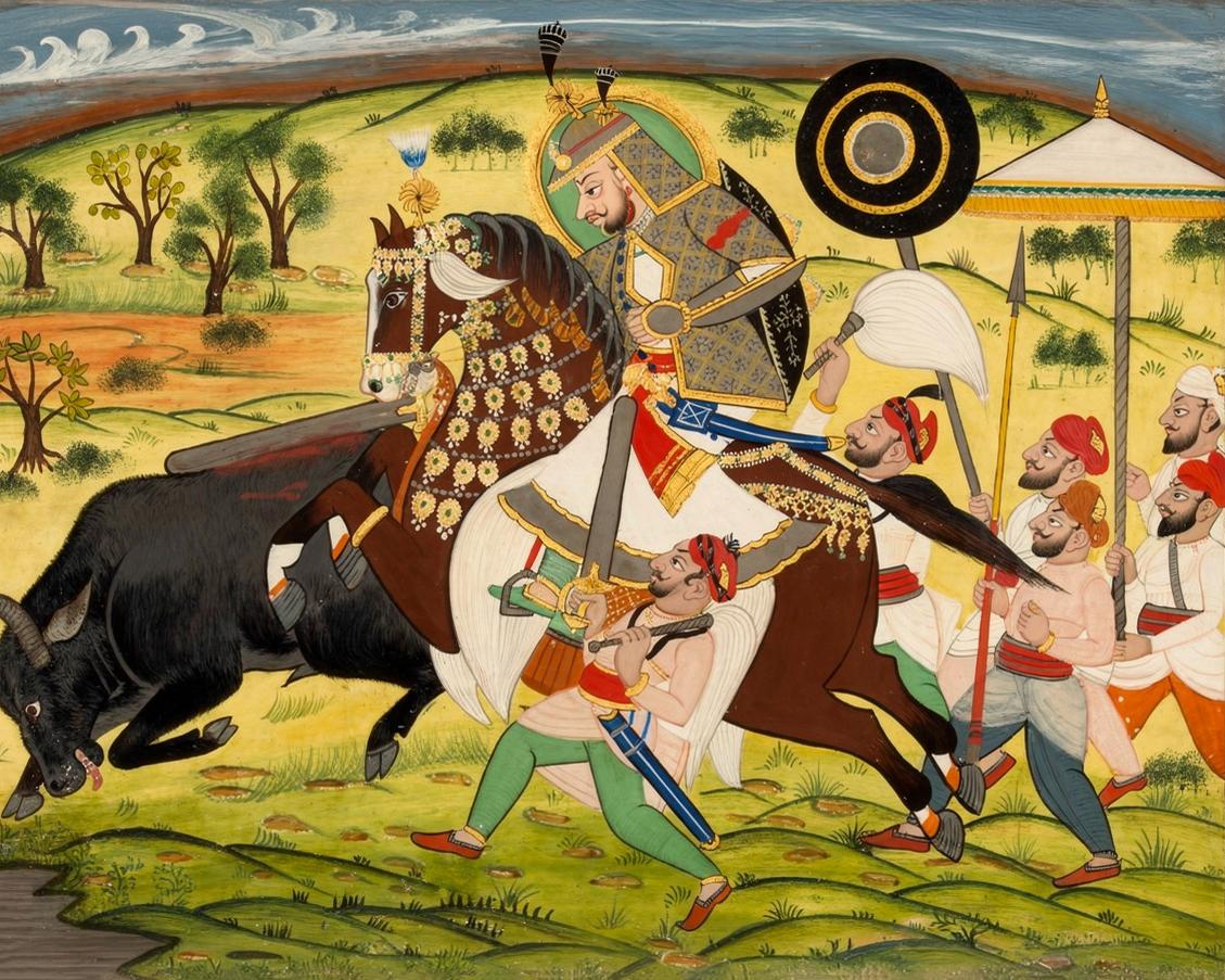 The Royal Hunt of Kota — archival fine-art print from Fable