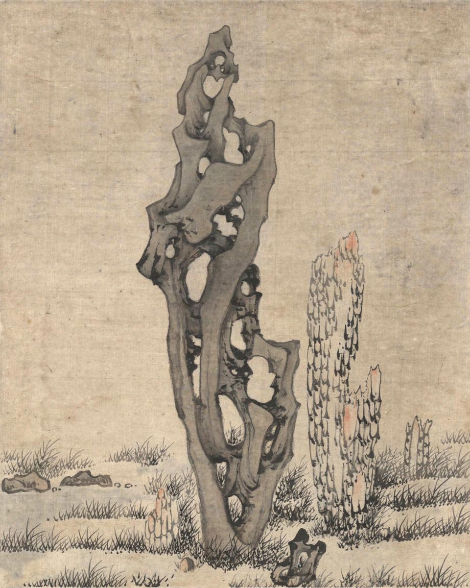 Strange Rocks by Gao Yang （高陽）
Chinese
active early/mid-17th century — archival fine-art print from Fable