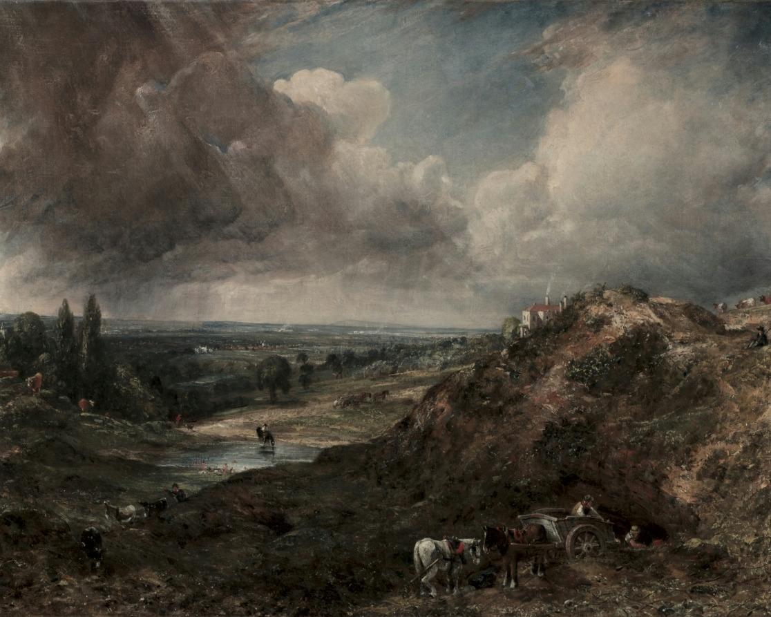 Branch Hill Pond, Hampstead by John Constable — archival fine-art print from Fable