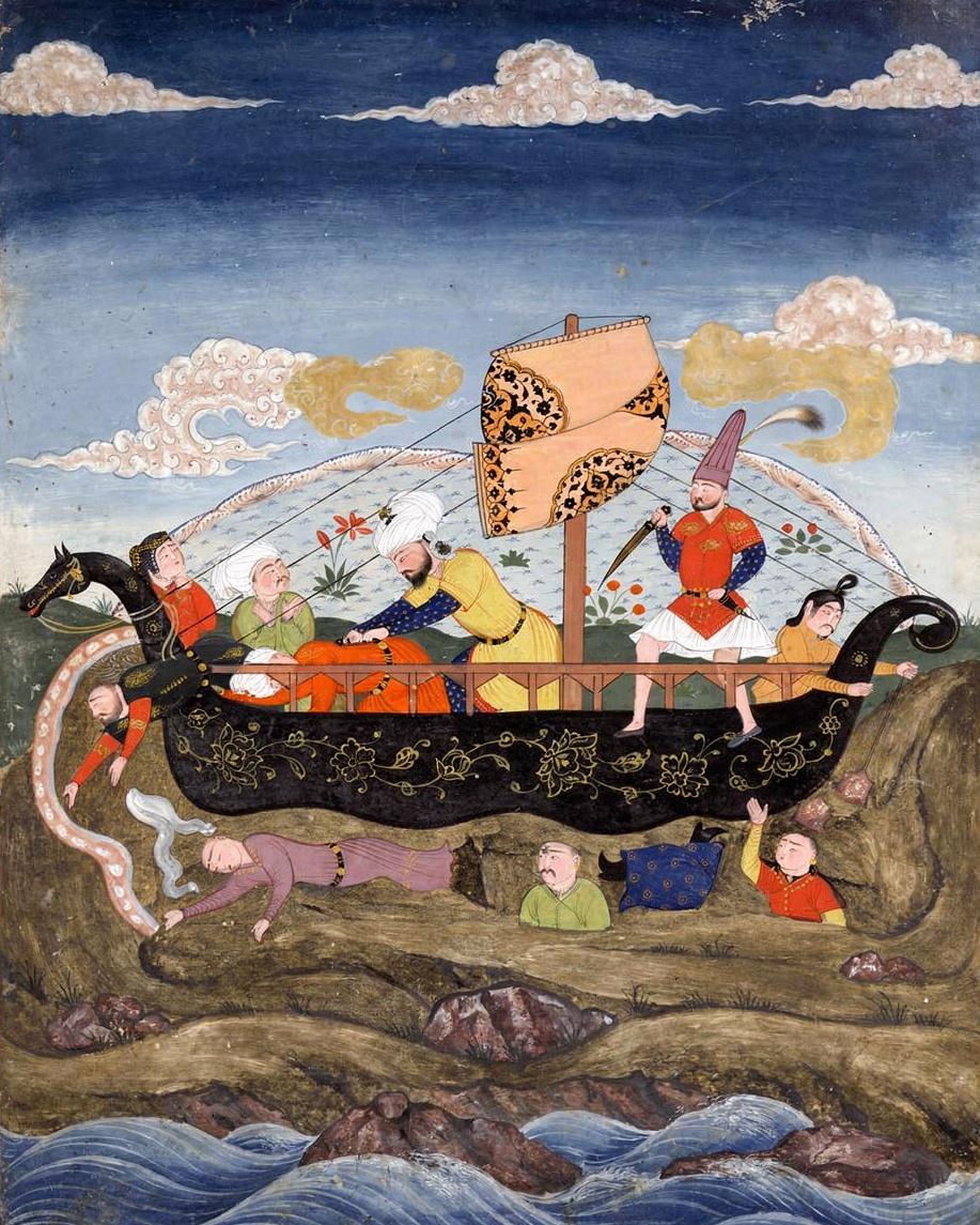 The Fateful Voyage by Maulana Muhammad Ibn Husam ad Din — archival fine-art print from Fable