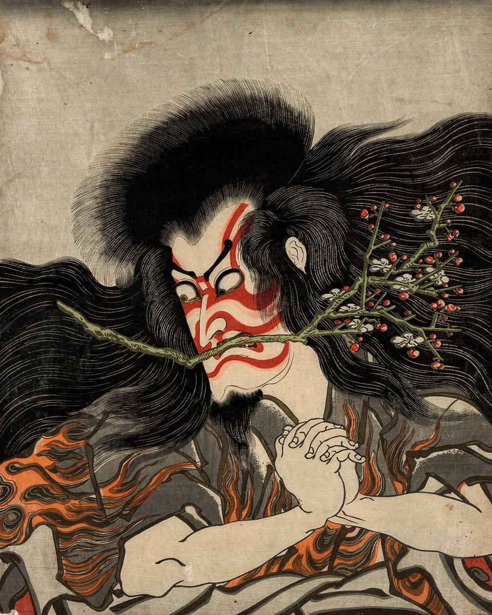 Portrait of Kan Shojo by Utagawa Kunisada — archival fine-art print from Fable