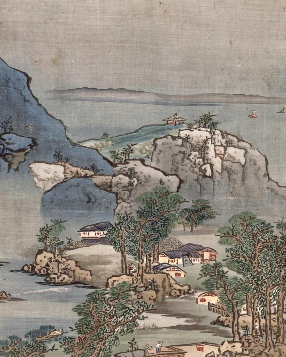 Landscape After Wu Chen by Yuan Yao 袁燿 — archival fine-art print from Fable