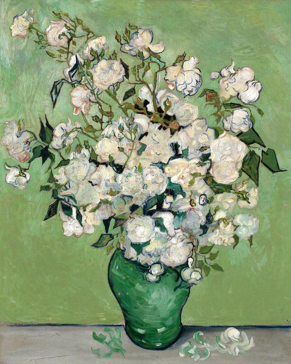Roses by Vincent van Gogh — archival fine-art print from Fable