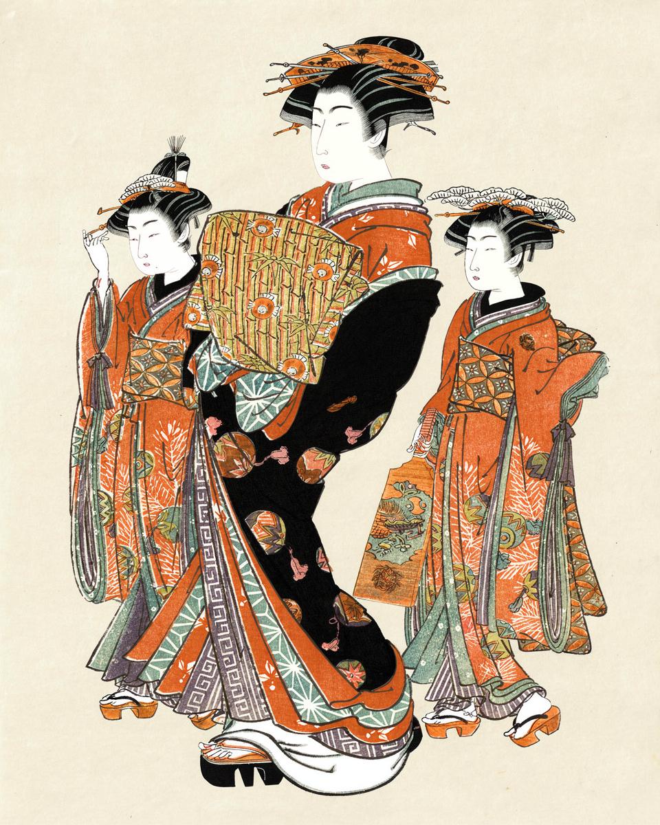 Kaoru of the Shin-Kanaya by Isoda Koryusai
Japanese, 1735-1790 — archival fine-art print from Fable