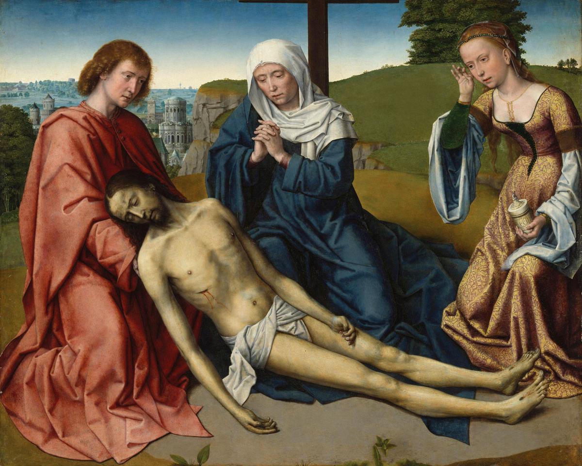 Lamentation over the Body of Christ by Gerard David — archival fine-art print from Fable