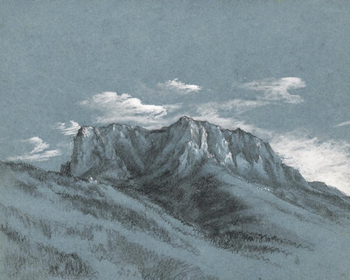 The Rauschberg by Georg von Dillis — archival fine-art print from Fable