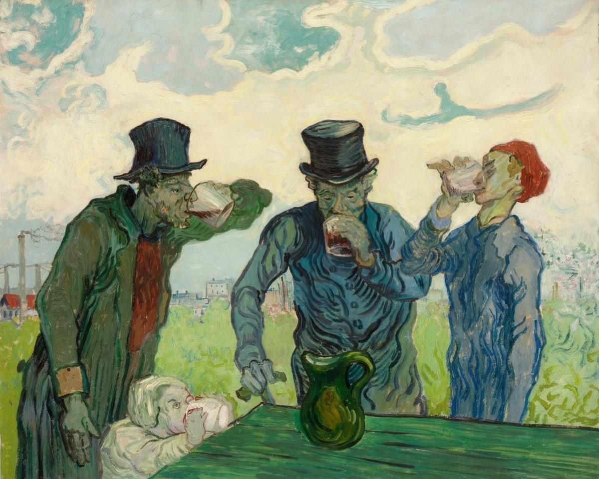 The Drinkers by Vincent van Gogh — archival fine-art print from Fable