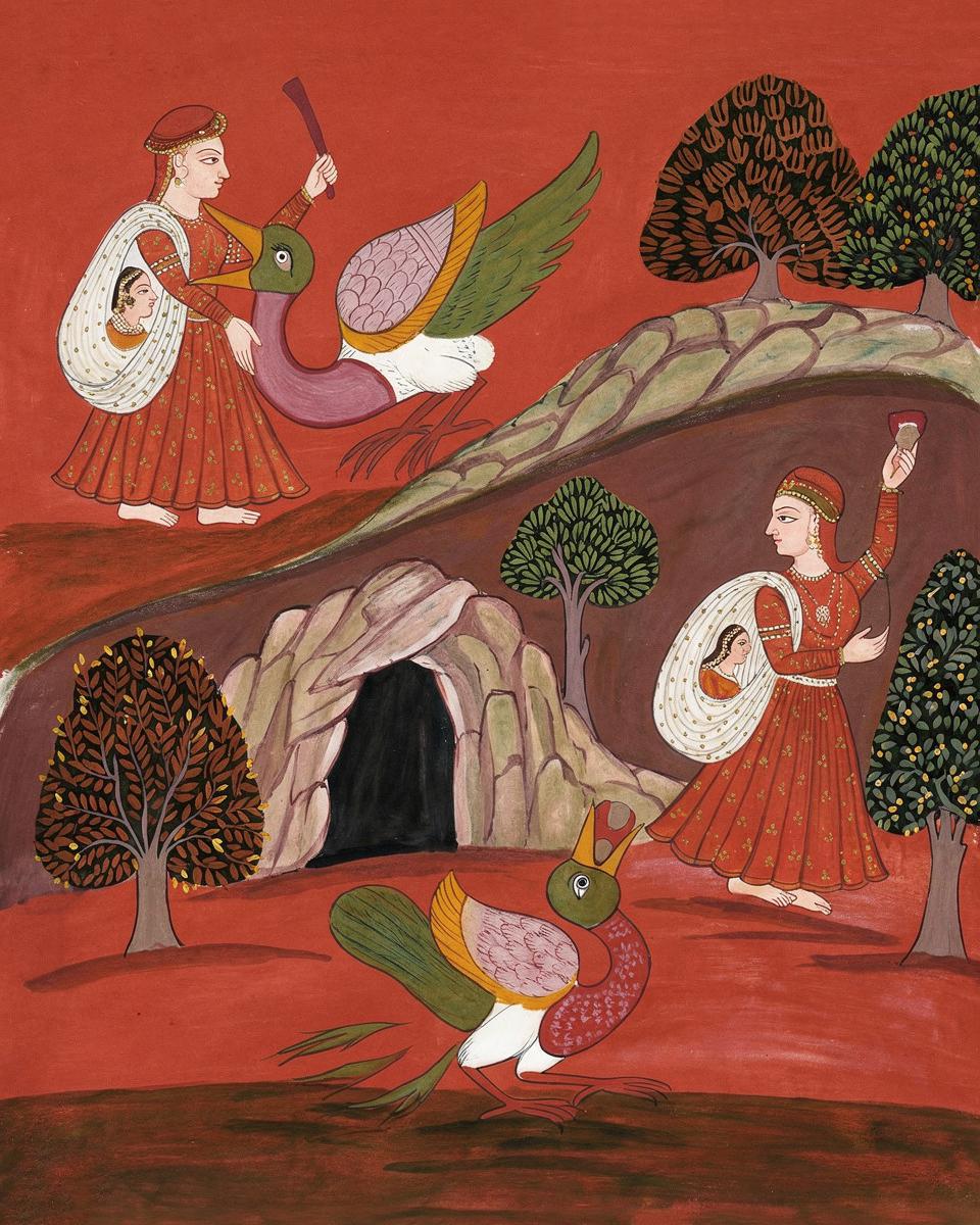Jatayu's Last Stand — archival fine-art print from Fable