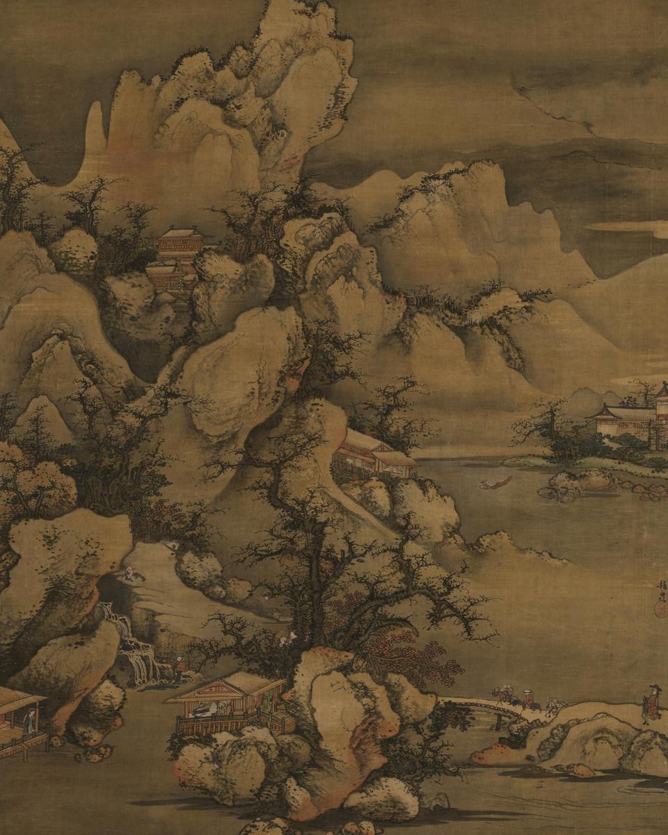 Traveling through Snow-Covered Mountains by Yao Yanqing — archival fine-art print from Fable