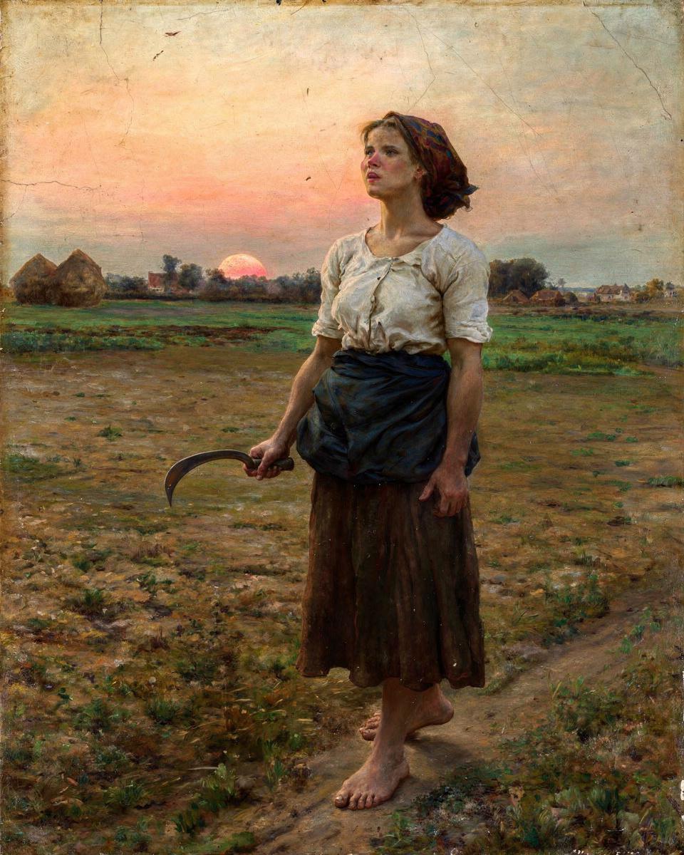 The Song of the Lark by Jules Breton — archival fine-art print from Fable