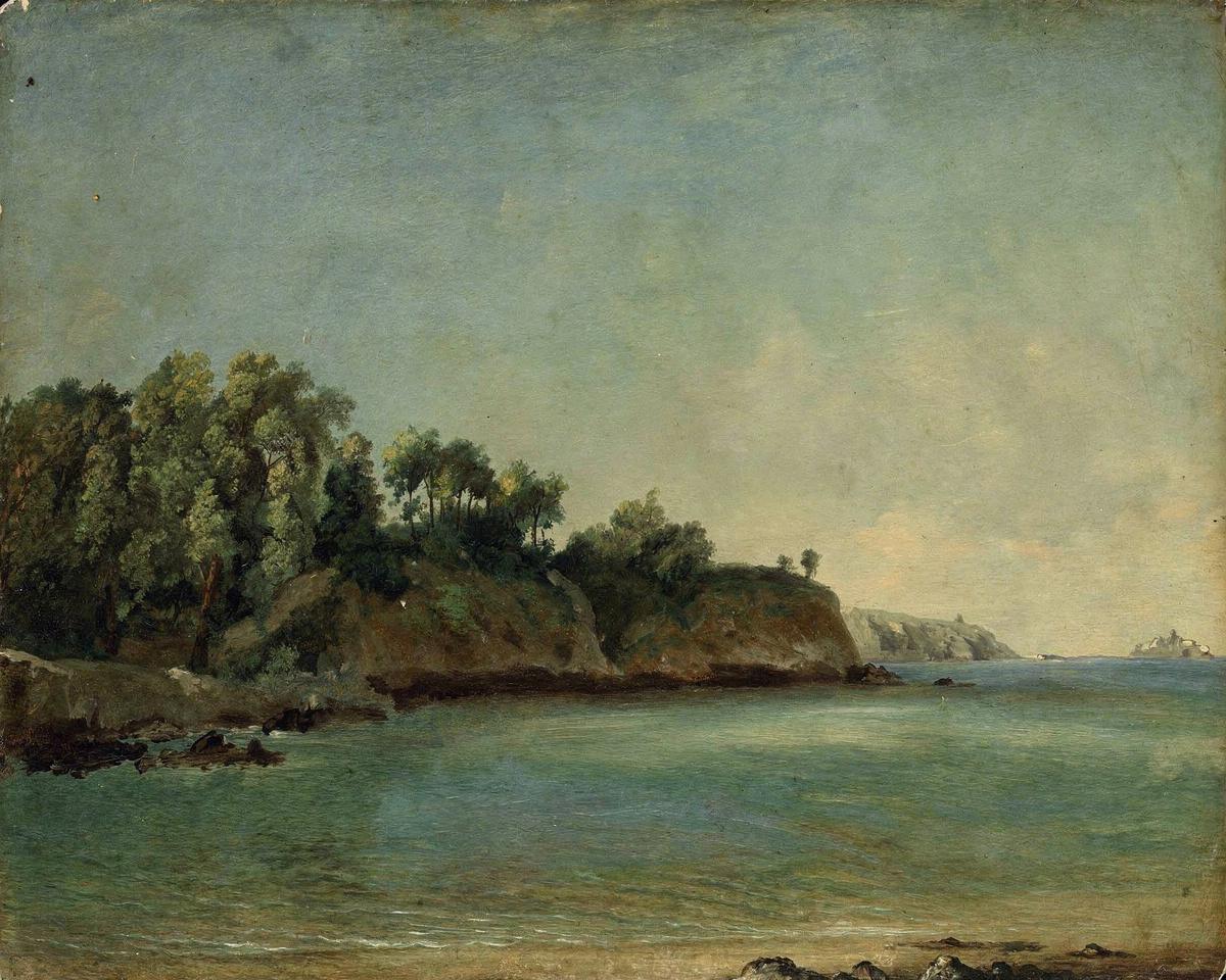 The Banks of the Rance, Brittany by Pierre Henri de Valenciennes — archival fine-art print from Fable