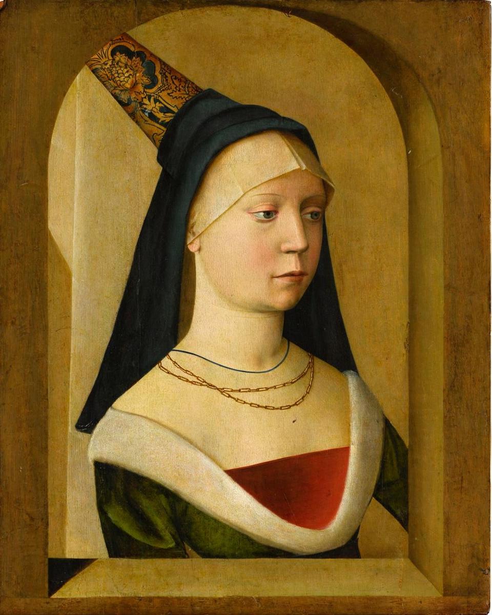 Portrait of a Woman by Netherlandish or French — archival fine-art print from Fable