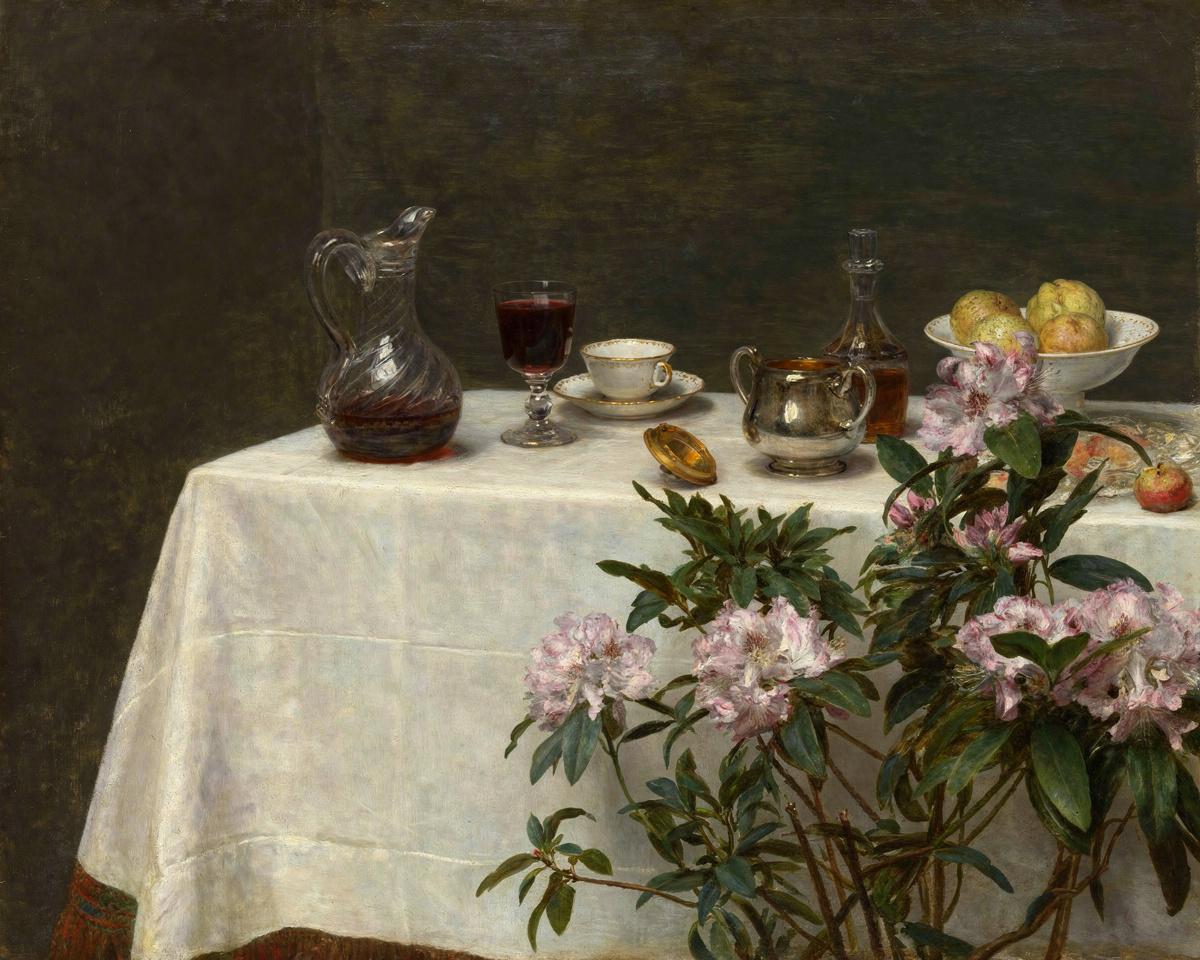 Still Life: Corner of a Table by Henri Fantin-Latour — archival fine-art print from Fable