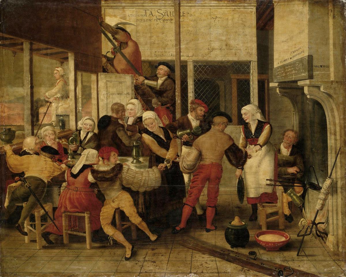 Party in a Brothel — archival fine-art print from Fable